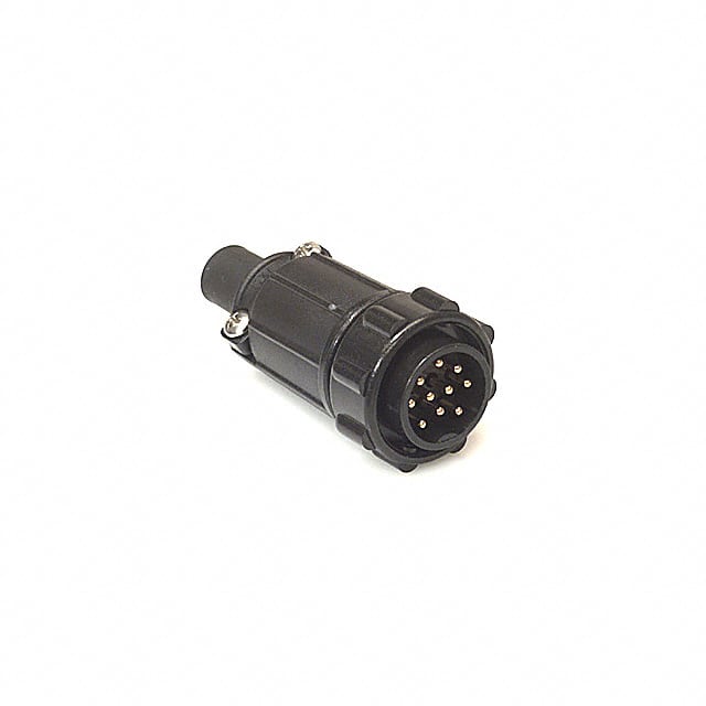 13382-10PG-326 CONN PLUG MALE 10P GOLD SLDR CUP