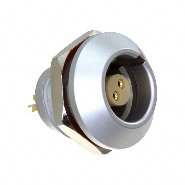 FLKB-02EGFS-GCP-001 CONN RCPT FMALE 2P GOLD SLDR CUP