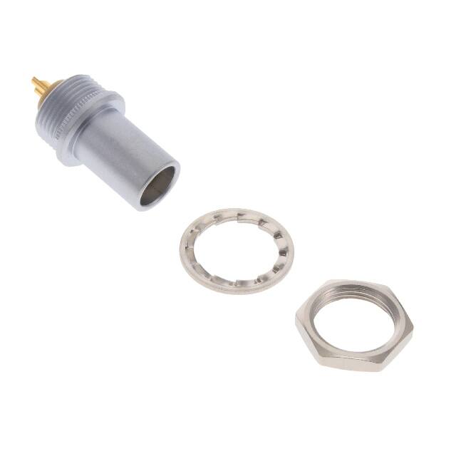FAA.0S.302.CLA CONN CIRC PLUG 2P GOLD SLDR CUP