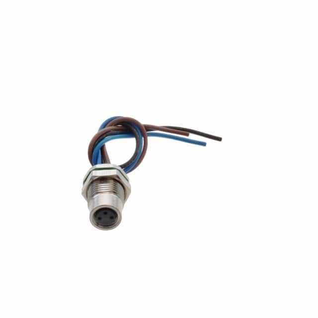 PXMBNI08RPF03AFL001 CONN PLUG FMALE 3P WIRE LEADS