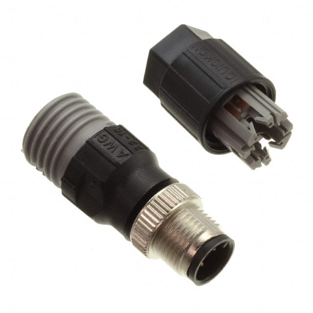 V1S-G-Q2 CONN PLUG MALE 4POS GOLD IDC