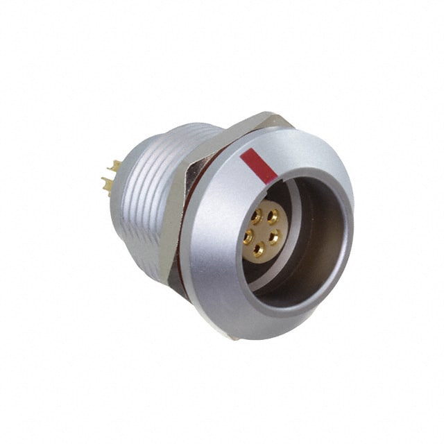 FLKB-05EGFS-GCP-001 CONN RCPT FMALE 5P GOLD SLDR CUP