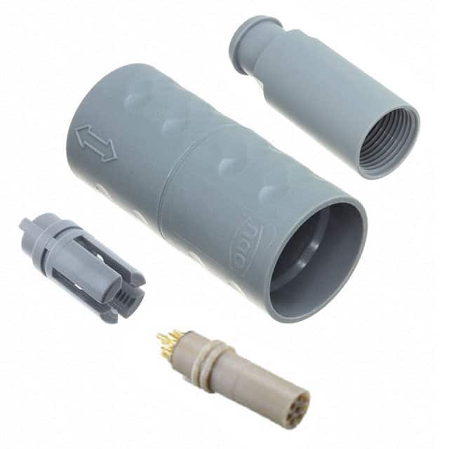 K21M07-P08LFG0-657S CONN RCPT FMALE 8P GOLD SLDR CUP
