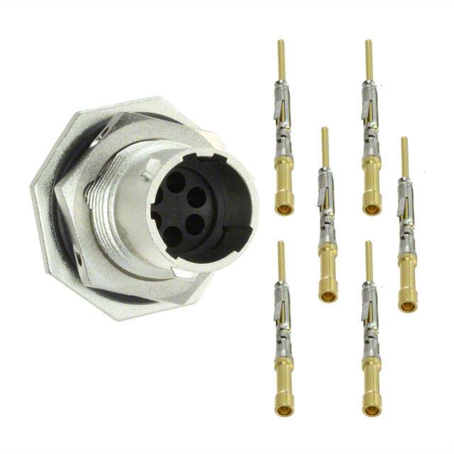 RT0W7106PNH-K CONN RCPT MALE 6POS GOLD CRIMP