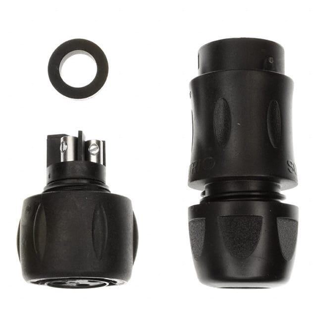 UTS6JC124SSCR CONN PLUG FMALE 4POS GOLD SCREW