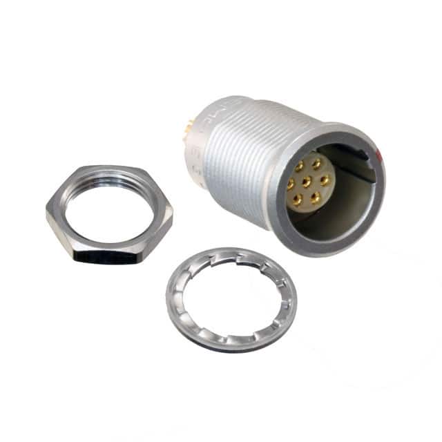 EGA.0B.307.CLL CONN RCPT FMALE 7P GOLD SLDR CUP
