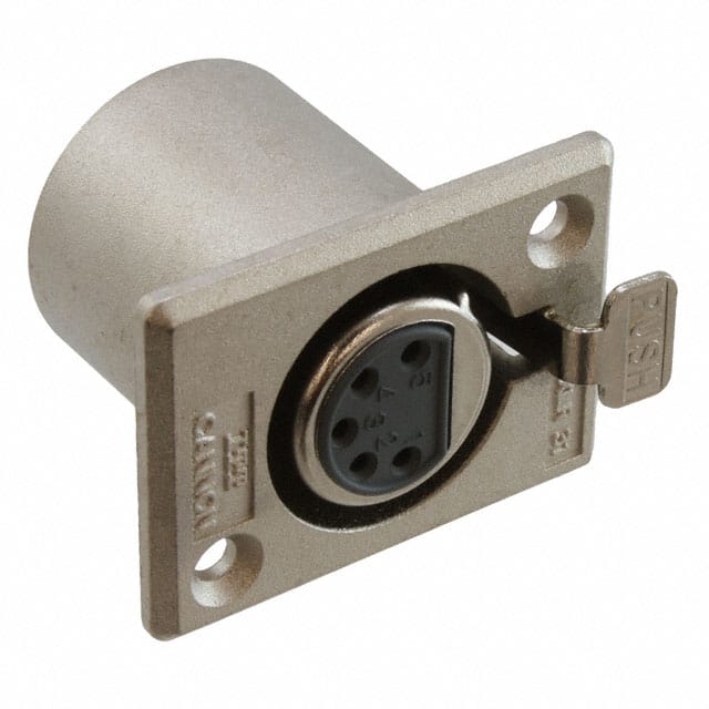 XLR531 CONN RCPT FMALE XLR 5P SLDR CUP