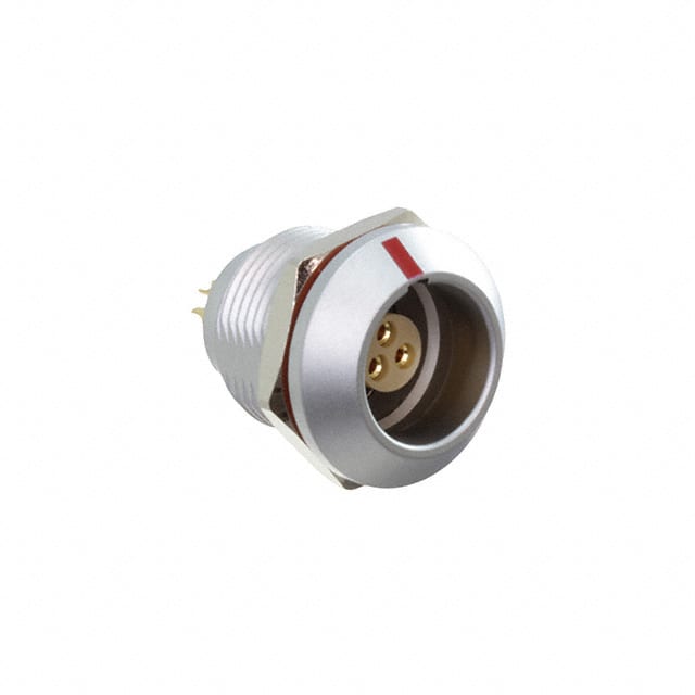 FLKB-03EGFS-GCP-001 CONN RCPT FMALE 3P GOLD SLDR CUP