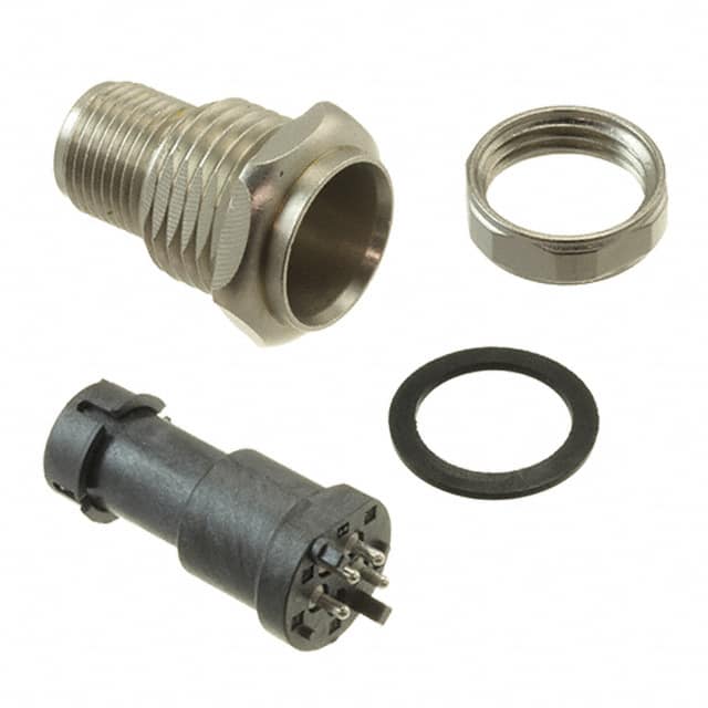 21033961532 CONN RCPT MALE 4POS GOLD SOLDER