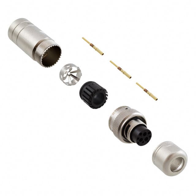 RT06123PNH-K CONN PLUG MALE 3POS GOLD CRIMP