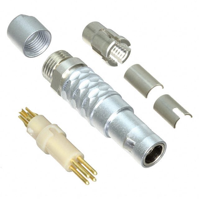 S1CL0C-P04MCC0-3000 CONN PLUG MALE 4P GOLD SLDR CUP
