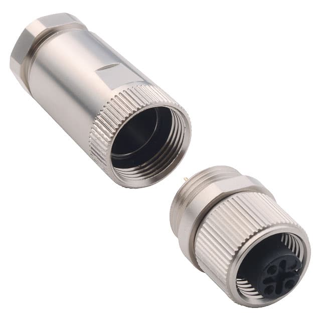 858-003-203RKT1 CONN PLUG FMALE 3P GOLD SLDR CUP