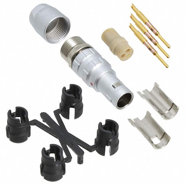 JBXFD0G03MSSDSR CONN PLUG MALE 3P GOLD SLDR CUP
