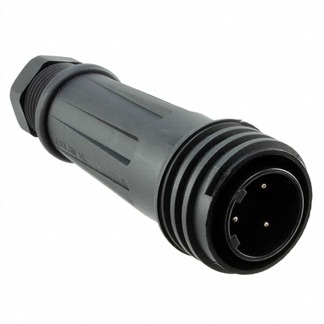 PX0921/03/P/01 CONN RCPT MALE 3POS NICKEL SCREW