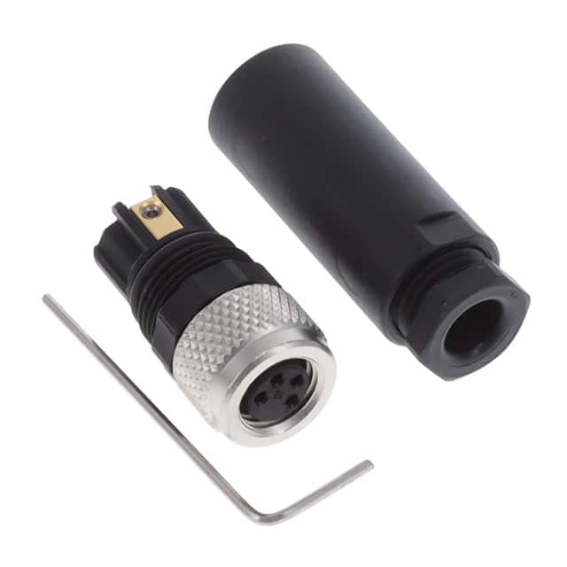 1200910026 CONN RCPT FMALE 4POS GOLD SCREW