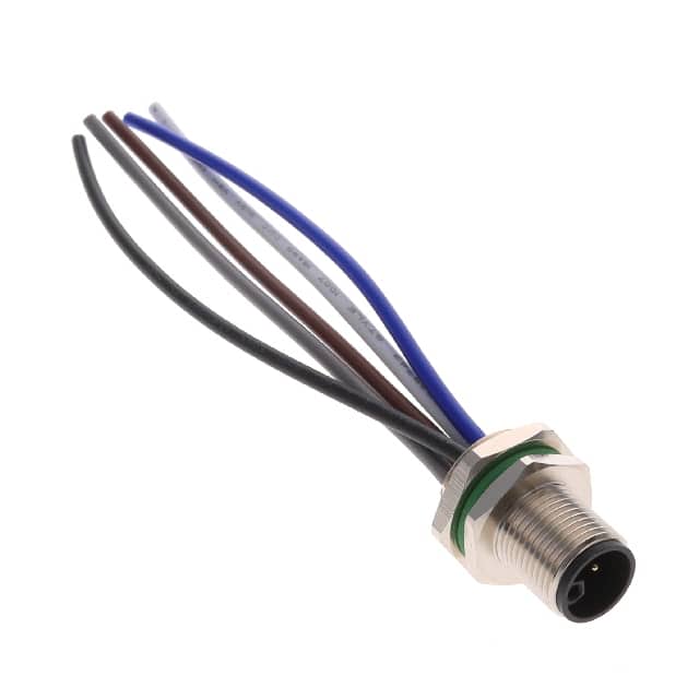 PXMBNI12RPM05LFLM16001 CONN RCPT MALE 5P GOLD WIR LEADS