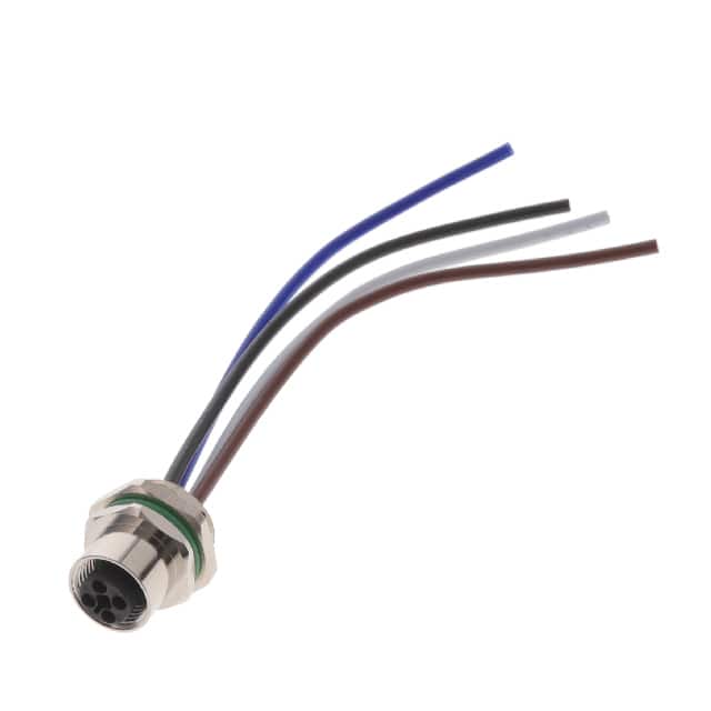 PXMBNI12RPF04TFLM16001 CONN PLUG FMALE 4P WIRE LEAD