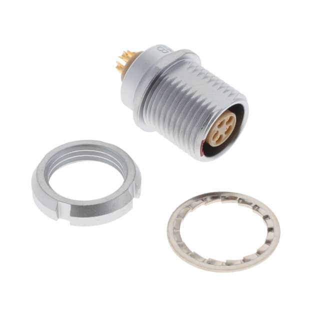 EEG.1B.305.CLL CONN RCPT FMALE 5P GOLD SLDR CUP