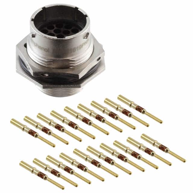 RT071619PNH-K CONN RCPT MALE 19POS GOLD CRIMP