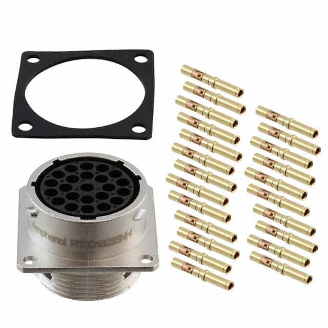 RT001823SNH-K CONN RCPT FMALE 23POS GOLD CRIMP