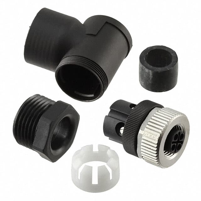 1408987 CONN RCPT FMALE 4POS GOLD SCREW