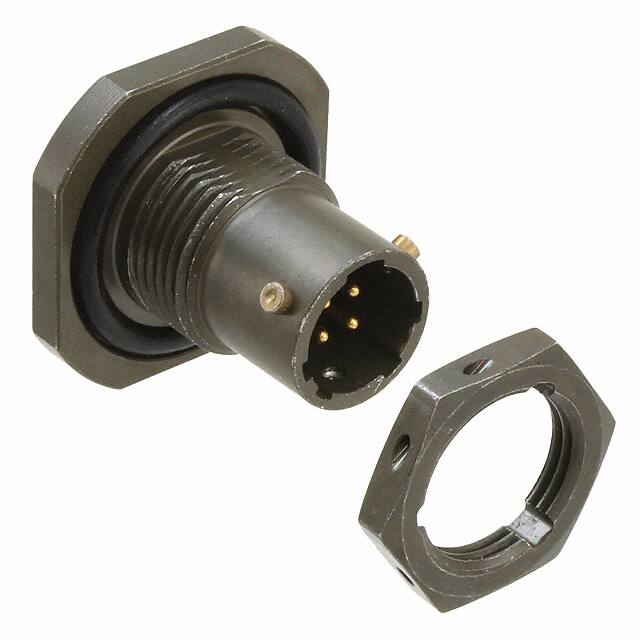 PT07A-8-4P CONN RCPT MALE 4P GOLD SLDR CUP