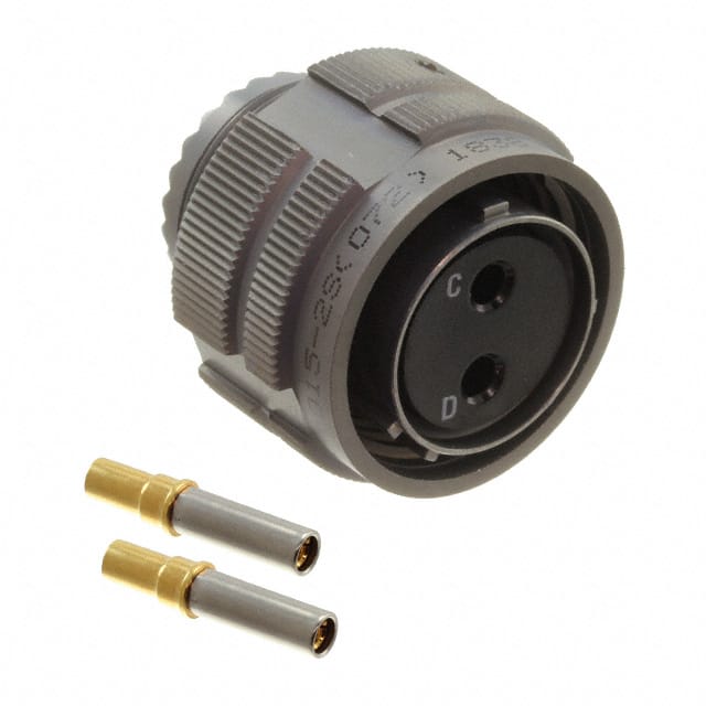 ALM06FD15-2S(072) CONN PLUG FMALE 2POS GOLD CRIMP