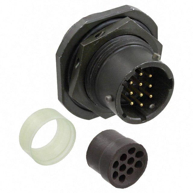 PT07E-12-10P CONN RCPT MALE 10P GOLD SLDR CUP