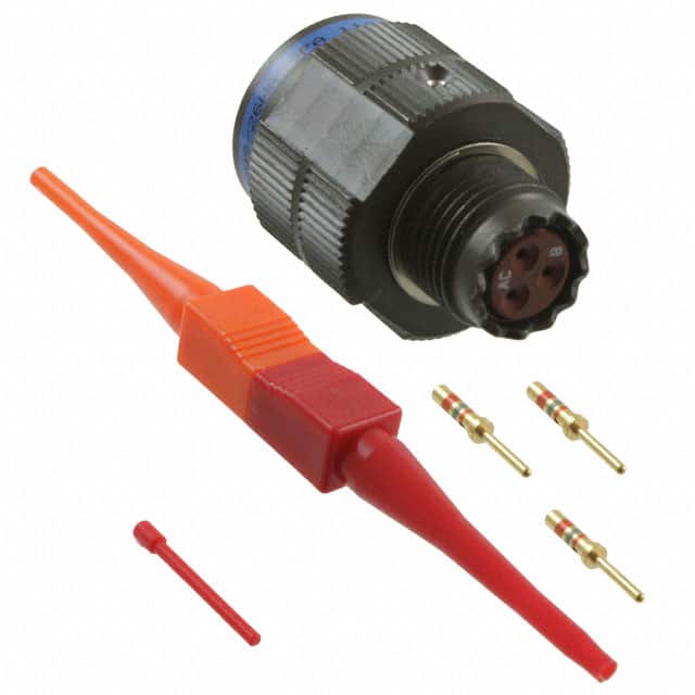 D38999/26WA98PA CONN PLUG MALE 3POS GOLD CRIMP