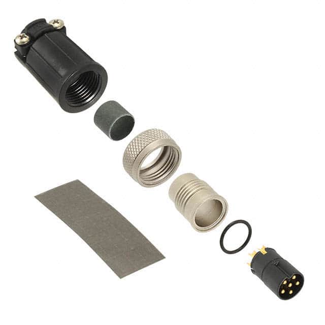 SF6382-6PG-520 CONN PLUG MALE 6P GOLD SLDR CUP