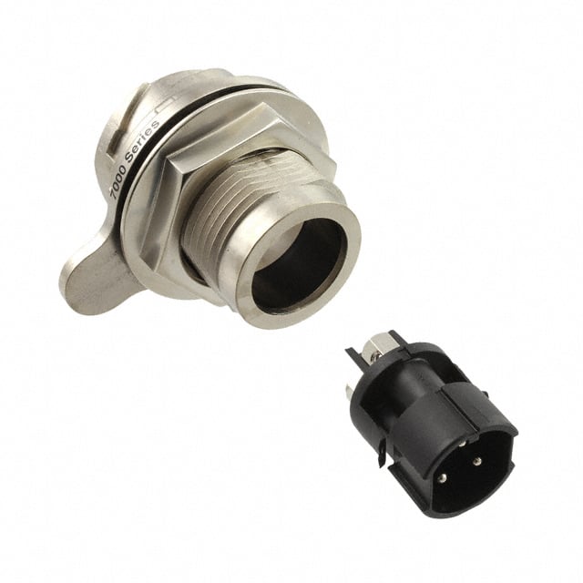 PXM7012/03P/ST CONN RCPT MALE 3POS NICKEL SCREW