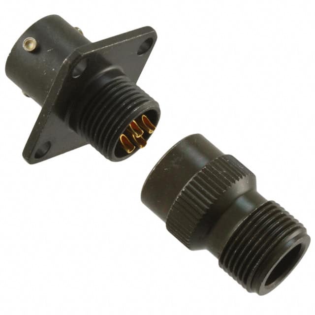 PT00A-8-4S CONN RCPT FMALE 4P GOLD SLDR CUP