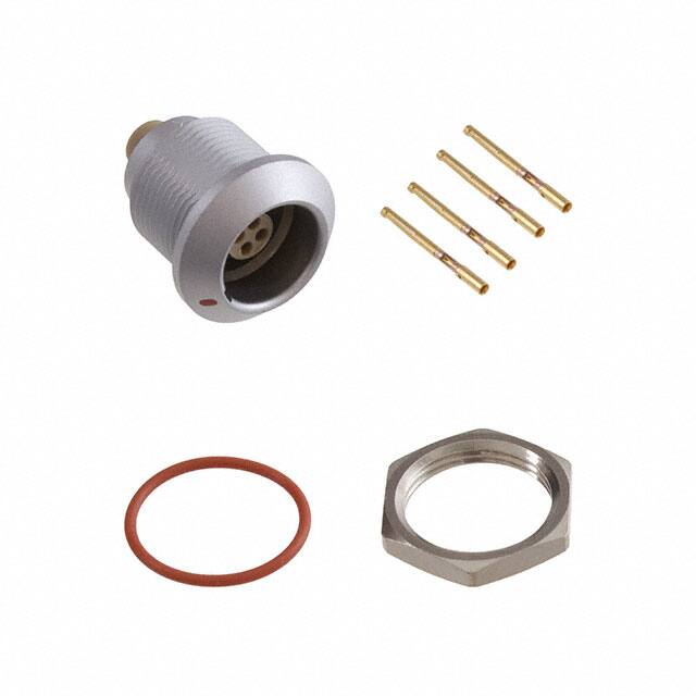 EGG.1K.304.CYM CONN RCPT FMALE 4POS GOLD CRIMP