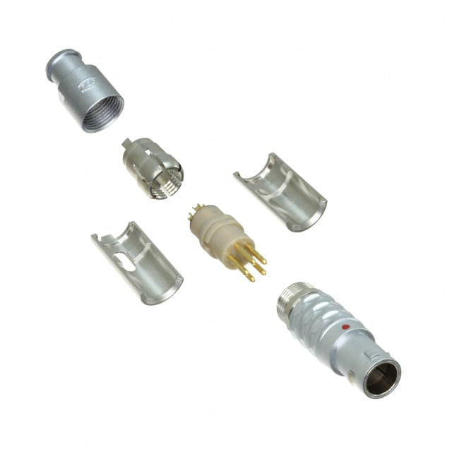 S21L0C-P05MJG0-620S CONN PLUG MALE 5P GOLD SLDR CUP