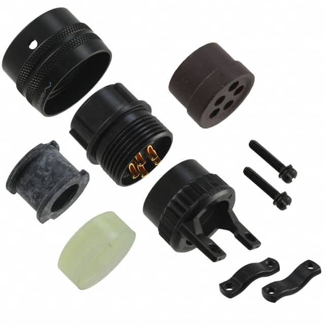 PT06E-14-5S(476) CONN PLUG FMALE 5P GOLD SLDR CUP