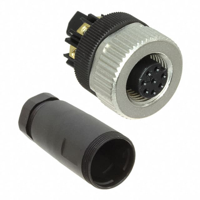 1200710031 CONN PLUG FMALE 8POS GOLD SCREW