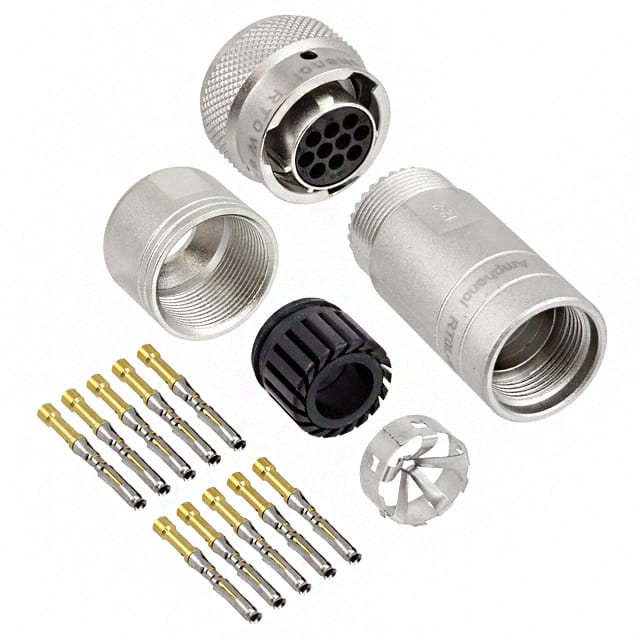 RT0W61210SNH-K CONN PLUG FMALE 10POS GOLD CRIMP