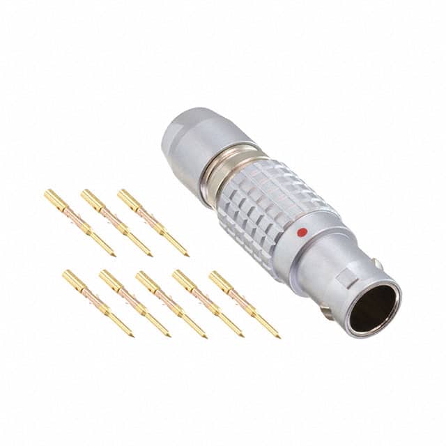 FGG.1B.308.CYCD52 CONN PLUG MALE 8POS GOLD CRIMP
