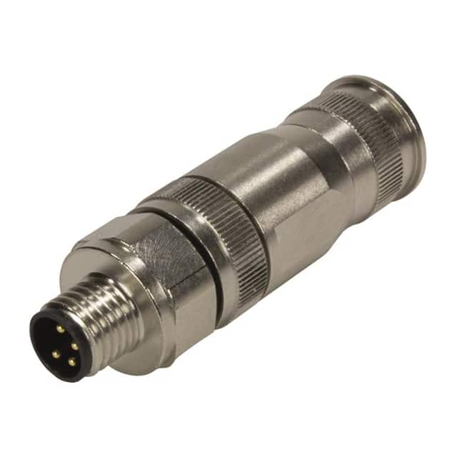 21023691401 CONN RCPT MALE 4POS GOLD SCREW