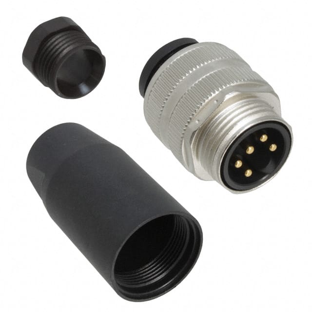1521668 CONN PLUG MALE 5POS GOLD SCREW
