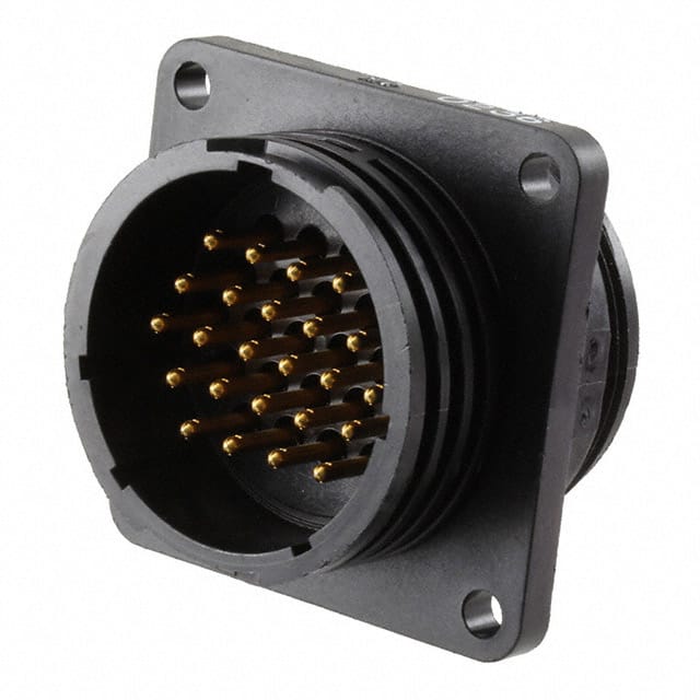 213780-1 CONN RCPT MALE 24POS GOLD SOLDER