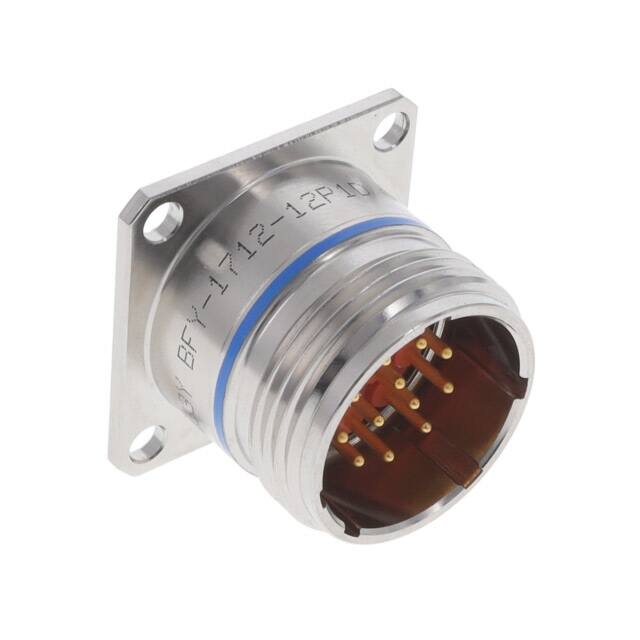 BFY-1712-12P1D CONN RCPT MALE 12P GOLD SLDR CUP