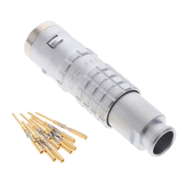 FGG.1K.308.CYCC55Z CONN PLUG MALE 8POS GOLD CRIMP