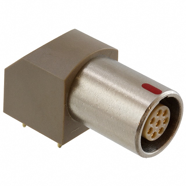 EPG.1B.308.HLN CONN RCPT FMALE 8POS GOLD SOLDER
