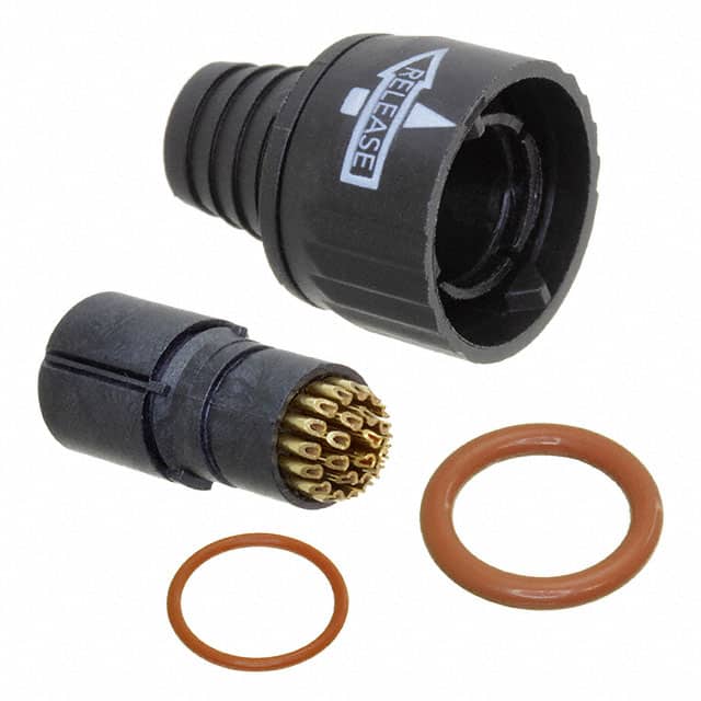 300112 CONN PLUG MALE 27P GOLD SLDR CUP