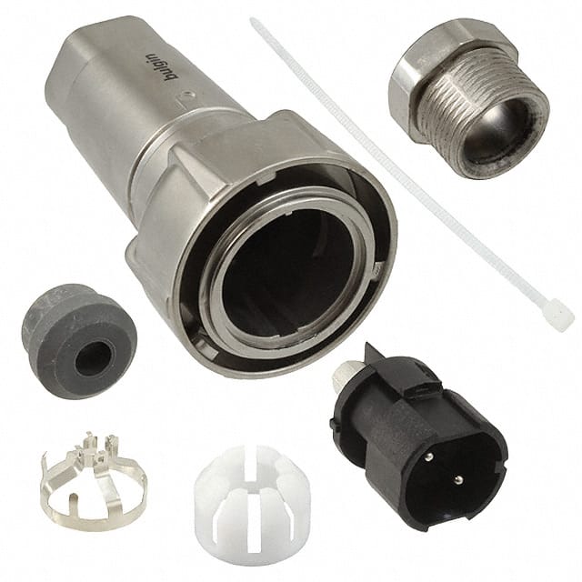 PXM7010/02P/ST/0507/SN CONN PLUG MALE 2POS NICKEL SCREW