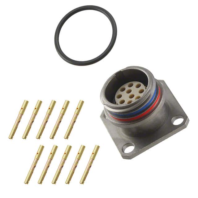 EDN.2M.310.XLM CONN RCPT FMALE 10POS GOLD CRIMP