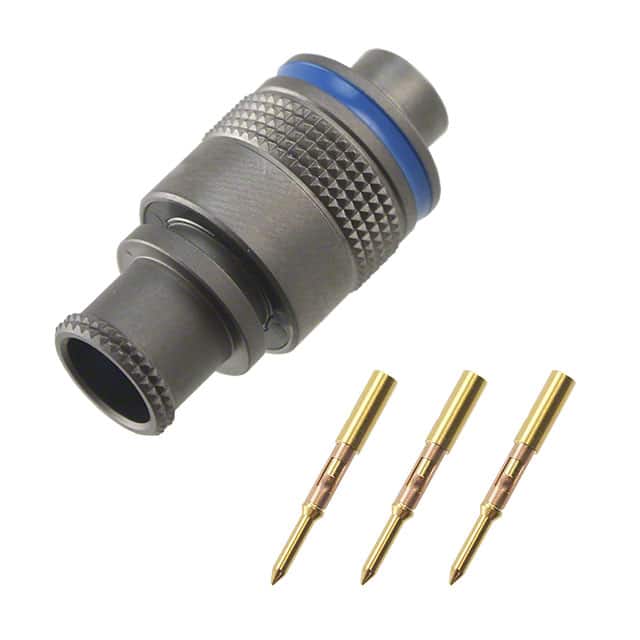 FMN.0M.303.XLCT CONN PLUG MALE 3POS GOLD CRIMP