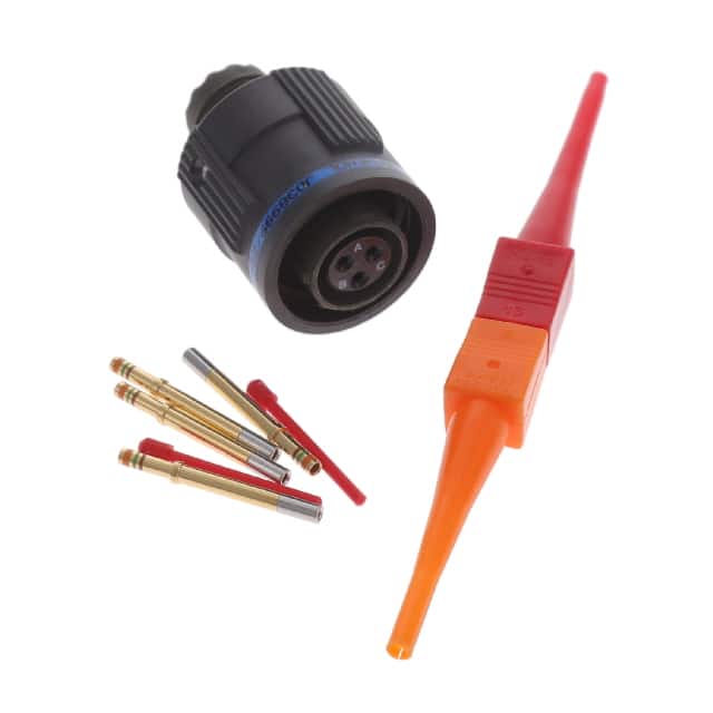 D38999/26JA98SN CONN PLUG FMALE 3POS GOLD CRIMP