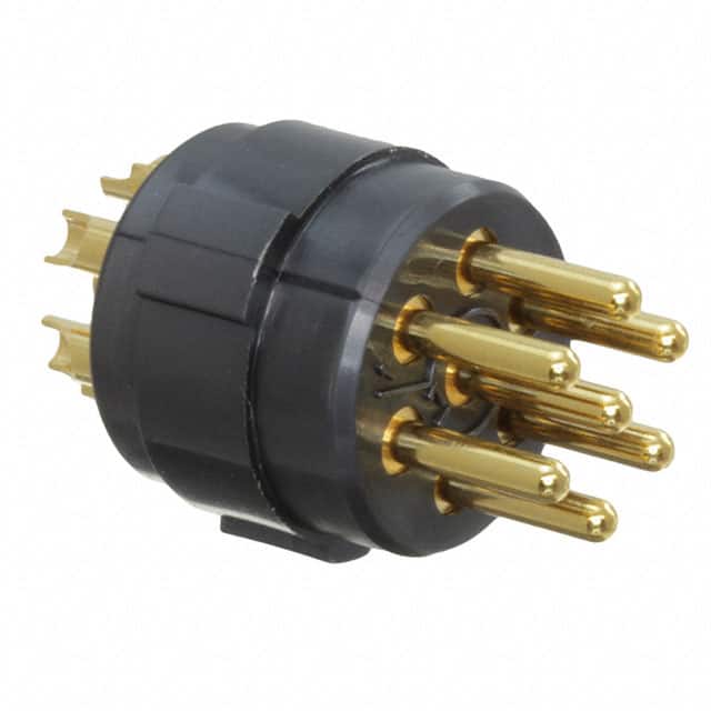 BIS14PLN0714M CONN MALE INSERT 7P SOLDER CUP